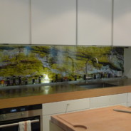 Crédence de cuisine sur-mesure