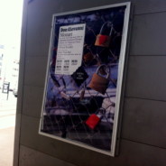 Vitrine non lumineuse pour affiche